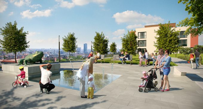 Jedinečná fontána v rezidenciách Grand Koliba bude najvyššie položená v meste