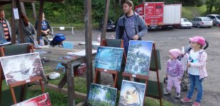 Liptovský Mikuláš: Farebnými sprejmi tvorí úžasné obrazy