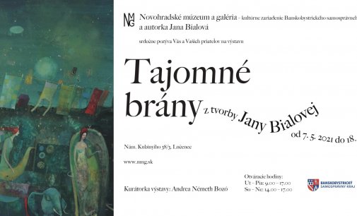 Lučenec: Príďte na výstavu Jany Bialovej – Tajomné brány
